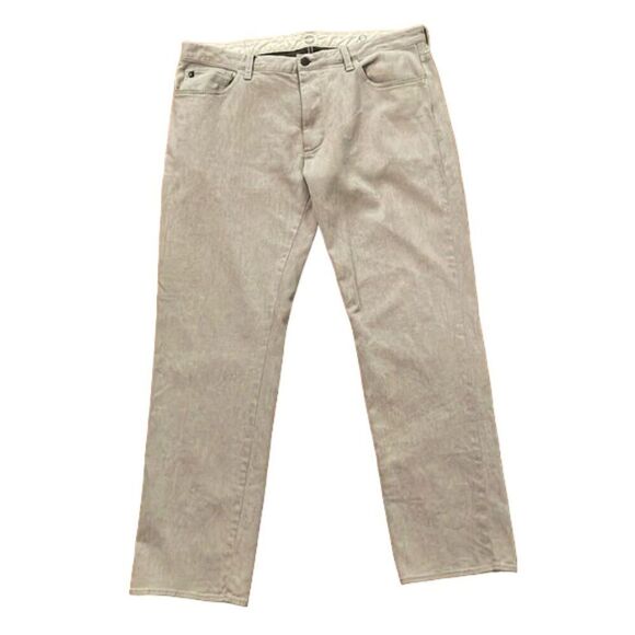 Linksoul Grey Mist Denim Straight Leg Jeans Mens Size 38 Casual Classic Fit - Picture 1 of 13